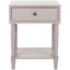 Table de bout en bois massif avec rangement Kleban-572422586