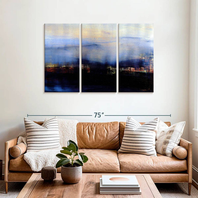 Avery Ambient Abstract Landscape II, 36" H x 57" W