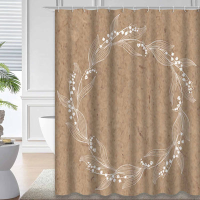 Rideau de douche Floral
