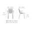 Ibiza Stacking Arm Chair-64808310