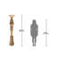 King Tut Torchiere Floor Lamp