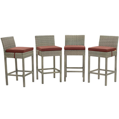 Ensemble de 4 tabourets de bar Conduit