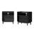 Gheorghe Solid Wood 2-Drawer Nightstands-55675007