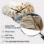 Peach Grey Maple Tree Whispering Maple I - Cloud Shape Unique Tree Maple Wall Clock-106025804