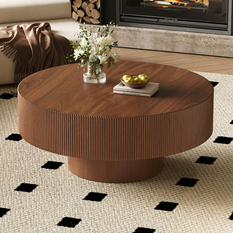 Table basse ronde simple