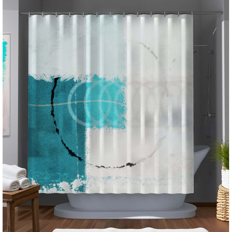 Slick Paradise Designer Shower Curtain