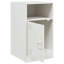 Lars 34.5cm W Steel Bedside Table-1507519684