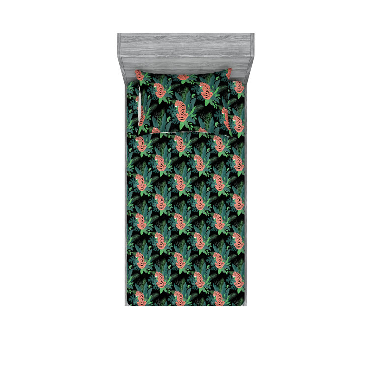 Drap-housse et taies décoratives 3 pièces Ambesonne