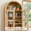 71" Modern Wooden Pantry Cabinet with Adjustable Shelves and Spacious Drawers for Kitchen Storage-212321930