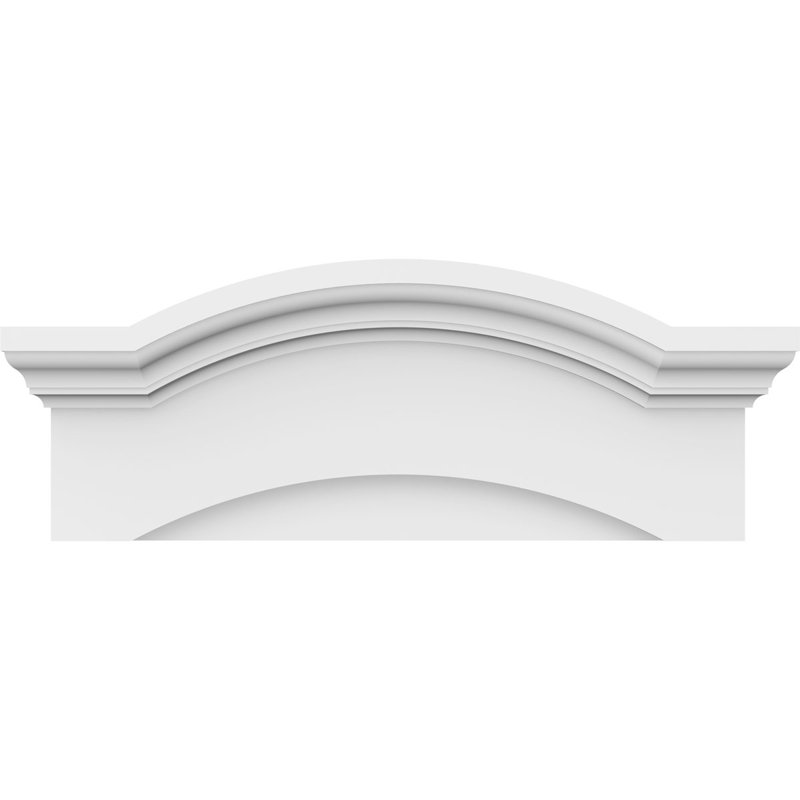 Pavillon en PVC de qualité architecturale, H 10 1/2 po x l 26 po x P 2 3/4 po