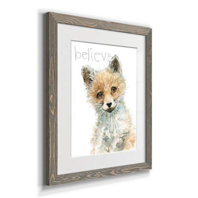 «Forest Fur Baby Fox», reproduction d'art