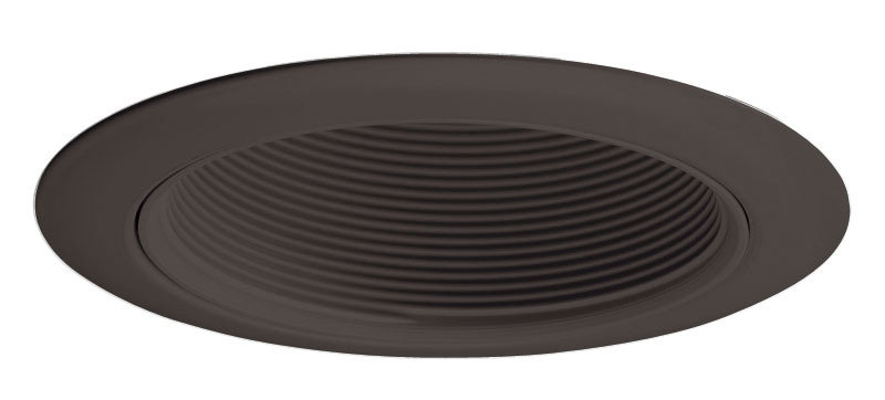 4 in. Baffle Recessed Trim, Black