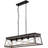 Seelyville 5 - Light 35.6 Inch Length Farmhouse Kitchen Island Linear Pendant Lamp