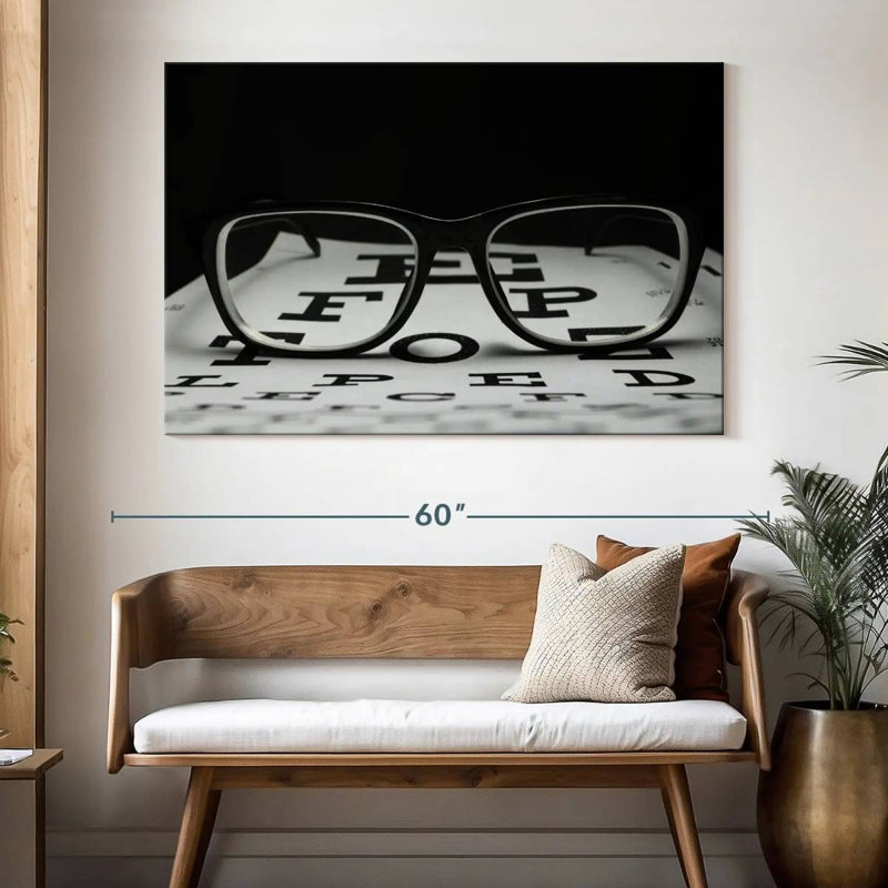 Alcaraz Eyeglass Vision, 34" H x 51" W