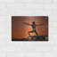 Red Barrel Studio® «Sunrise Yoga Meditation» par Elena Ray, art mural en métal-1134252134
