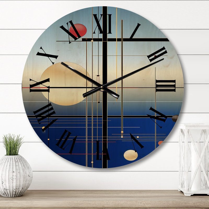 Horloge murale moderne Surles, Petit