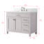Ensemble de meuble-lavabo simple 42 po Ajhane-1977236623