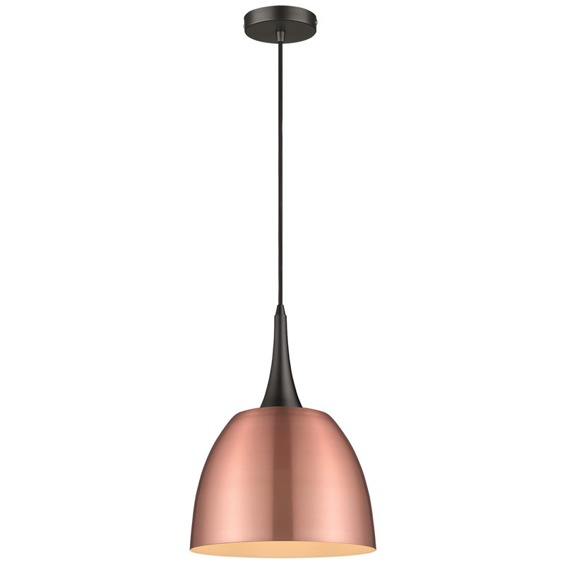 Marcy 1 - Light Metal Dome Pendant, Copper