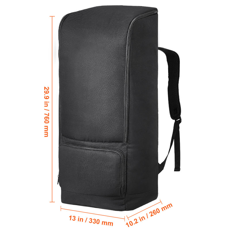 Telescope Case, 760 mm, Telescope Storage Backpack with Secure Strap, Pockets and Cozy Shoulder Traps, Shock-Absorbent Telescope Carrying Case for Optical Tube & Tripod, Counterweight Pocket