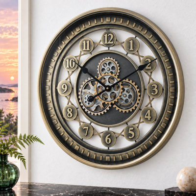 Metal Wall Clock