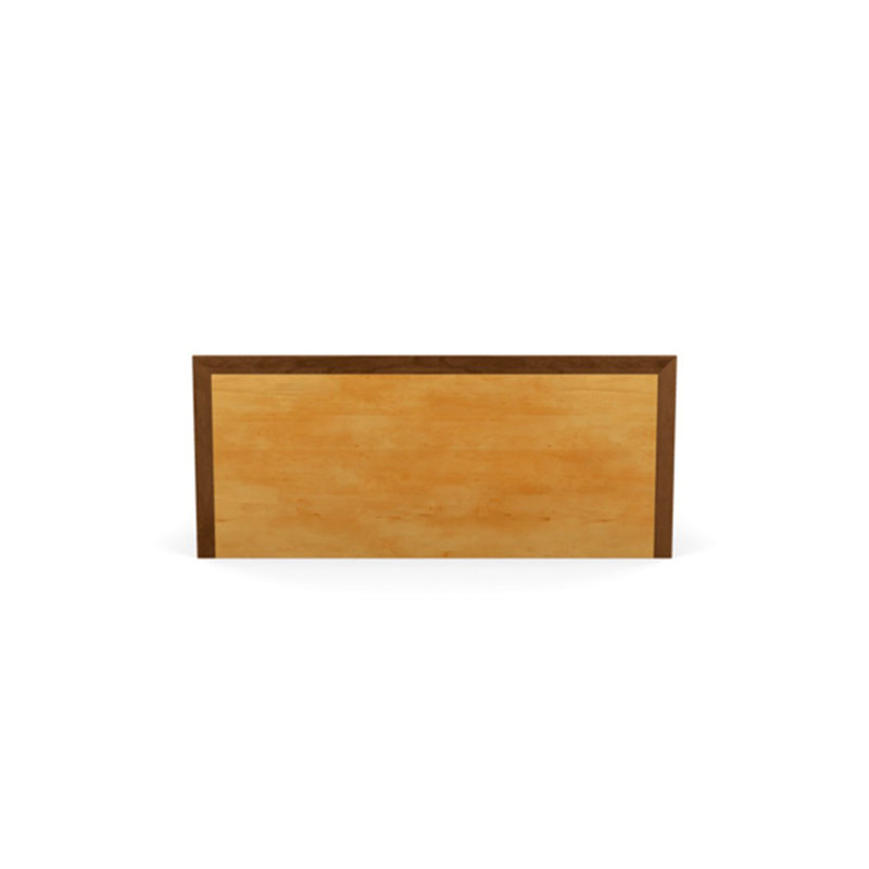 Moduluxe Solid Wood Platform Bed, Queen, Saddle Cherry, 29" H