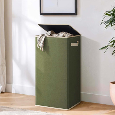 Bhargava Fabric Laundry Hamper with Handles