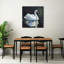 «Glide Elegant Contemporary Serene Contemporary Bird Wildlife», reproduction d'art murale-1619034802