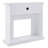 Norcott 45.5'' W White Electric Fireplace