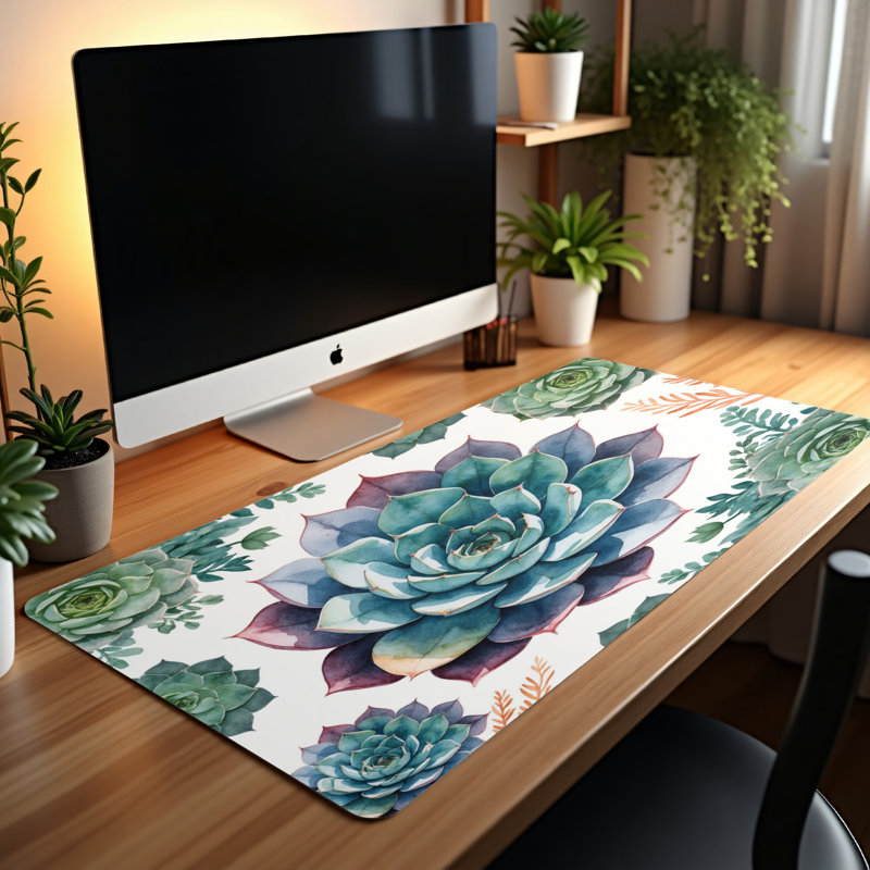 Polyester Desk Pad, 23.6x13.8