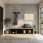  Tableau d'affichage encadré en tissu, lin naturel par Creative Bunch Studio-1229071437