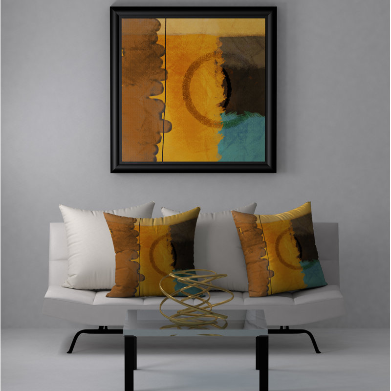 Reversible Throw Pillow, 18" x 18"
