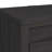 Gaelle 2-Drawer Nightstand with USB in Black