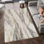 Essence Living Room Area Rug Oragnic Abstract Design Thick Cut-Shrink Pile Soft Modern Carpet with Jute Backing Contemporary Hallway Indoor Rug, Rustic-452413644