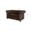  2 seater Chesterfield Sofa-1348349998
