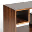Bibliothèque géométrique en bois massif H 24 "x l 33" Tao-1467852335