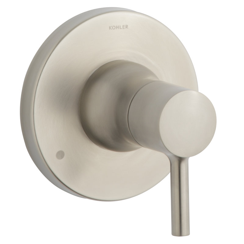 Toobi Transfer Valve Trim, Valve Not Included, Nickel brossé éclatant