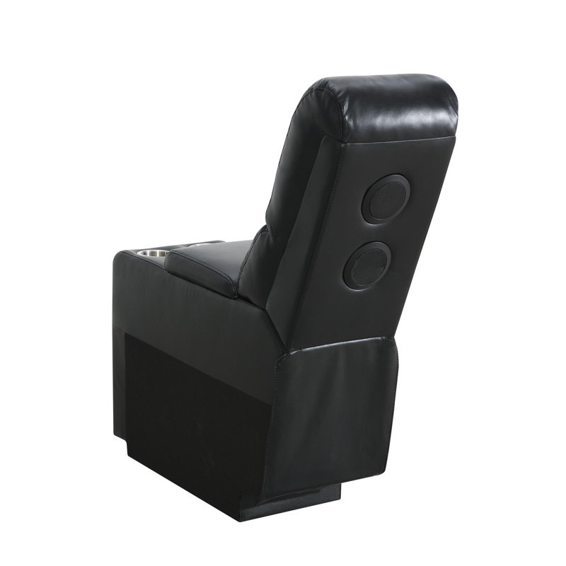 Ensemble de salon inclinable en similicuir, 2 Pieces: Sofa, Loveseat