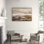 'Dunes' Acrylic Painting Print on Canvas