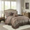 Ensemble de couvre-lit réversible en jacquard Princeton