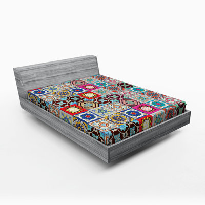 Microfiber Patchwork Fitted Sheet