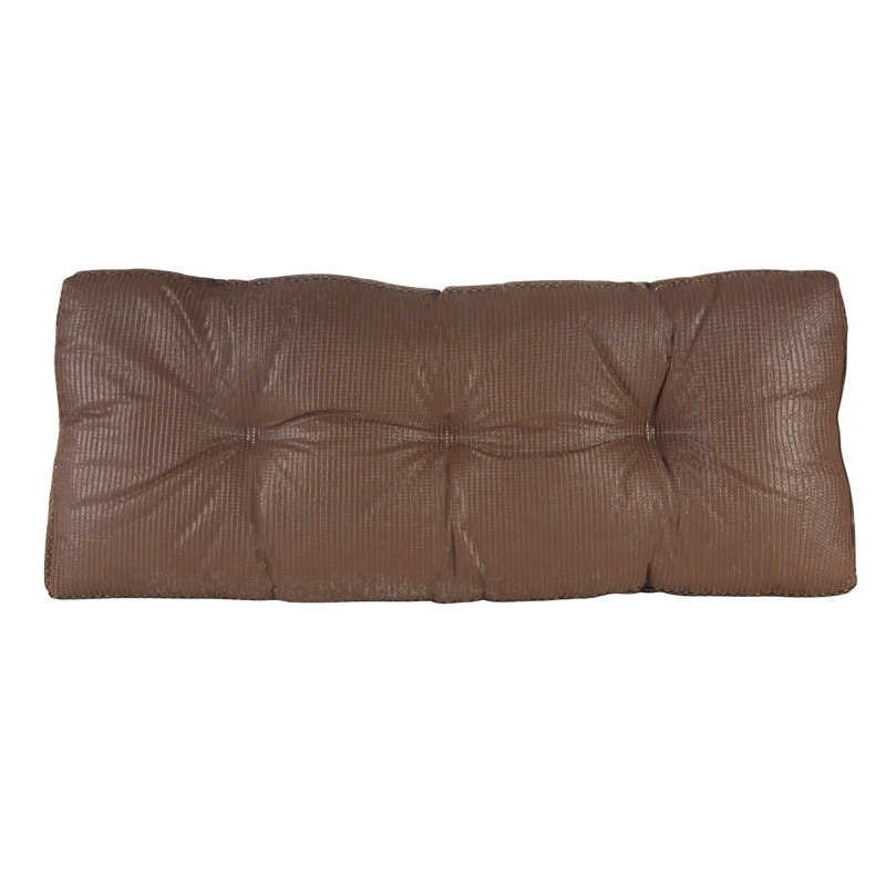 Non-Slip Bench Cushion, 35 X 14 X 3 Inches, Dark Brown