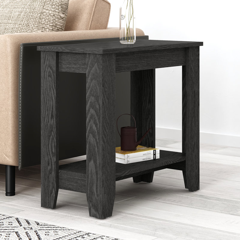 Weddel Basilico Coffee Table with Storage, Pure White/Knotty Oak