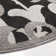 Ammundsen Floral Anthracite/Light Grey Area Rug