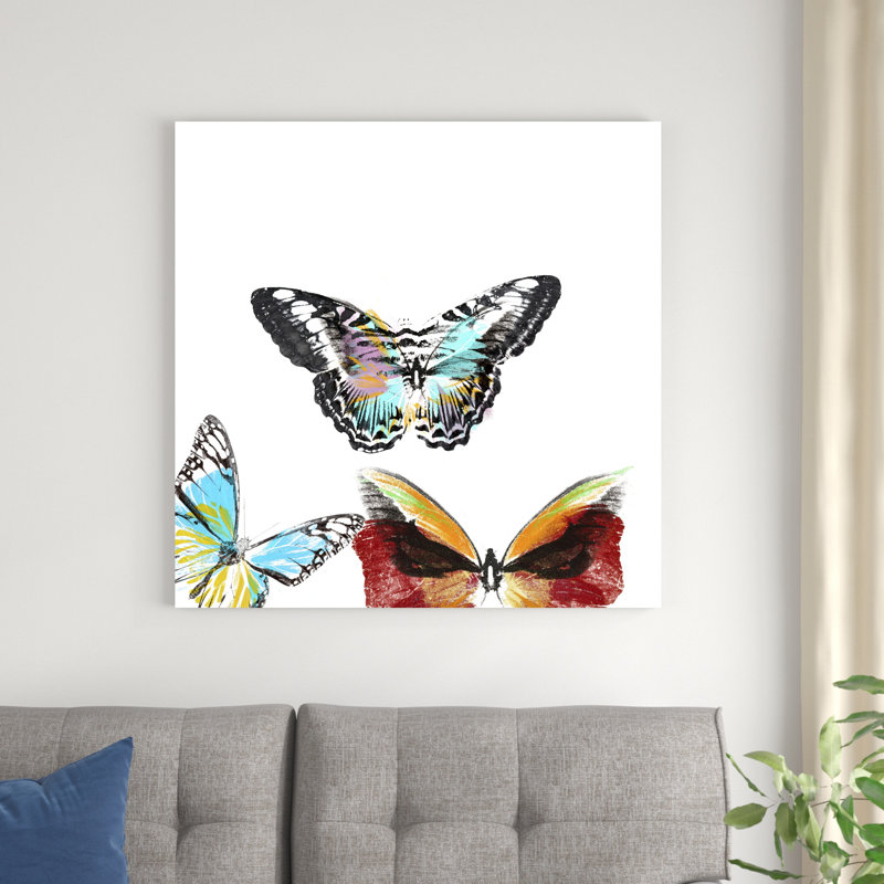 Butterflies Dance II, H 36 po x l 36 po x P 1,25 po