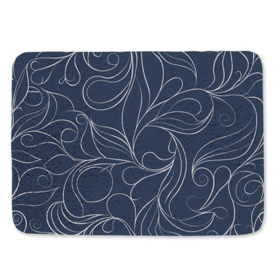 Tapis de bain en microfibre / microsuède Kerina