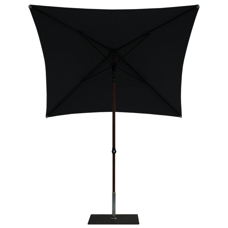 Aolaith 200cm Market Parasol, Black