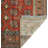 One-of-a-Kind 4'7" x 9'10" 1980s Runner Wool Area Rug in Red