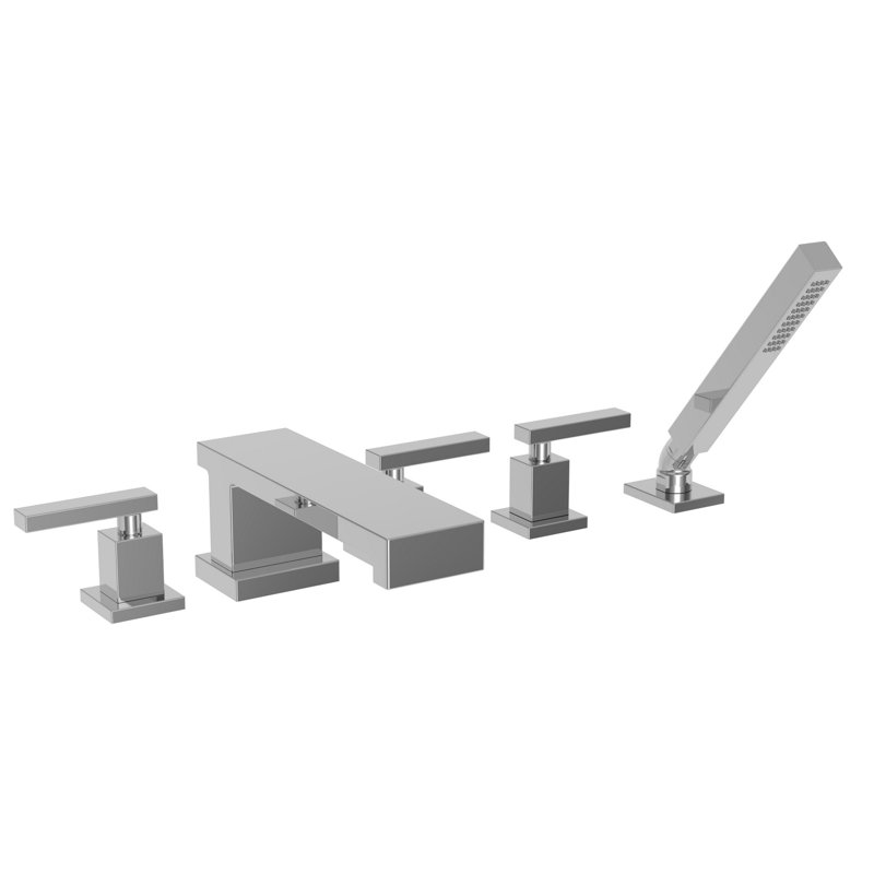 Roman Tub Faucet With Hand Shower