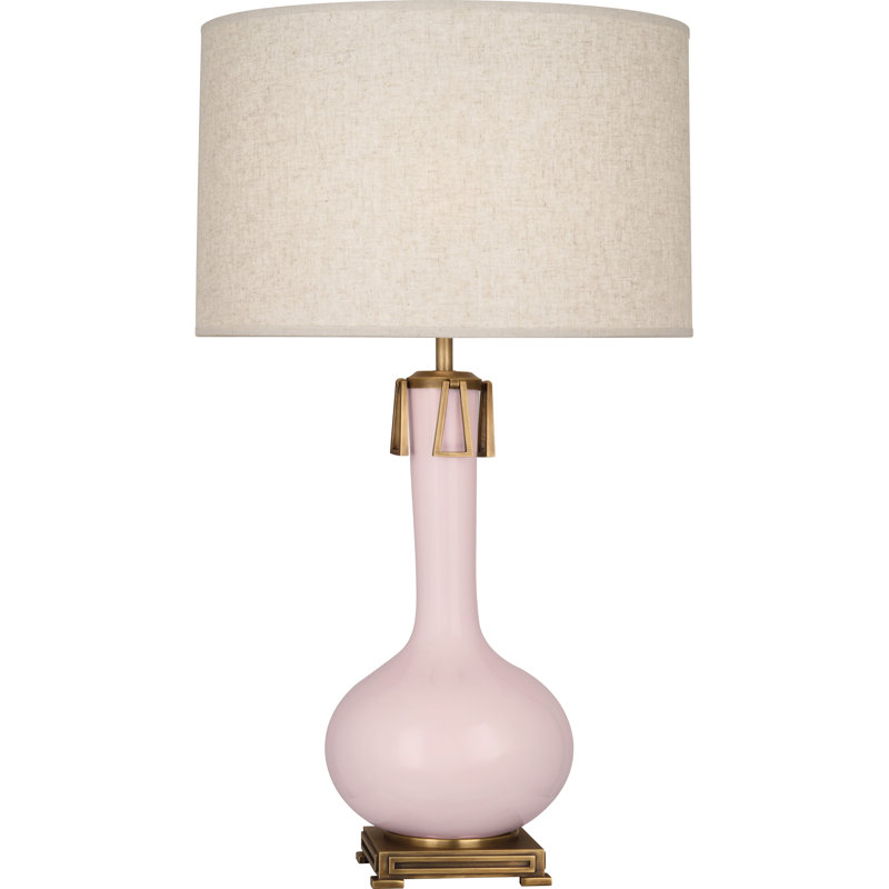 Athena 31.75" Table Lamp, Rose Water