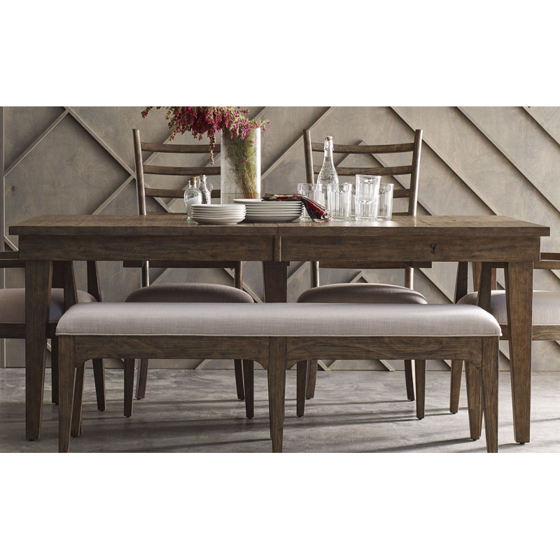 Table de salle à manger extensible en bois de pin massif Antietam